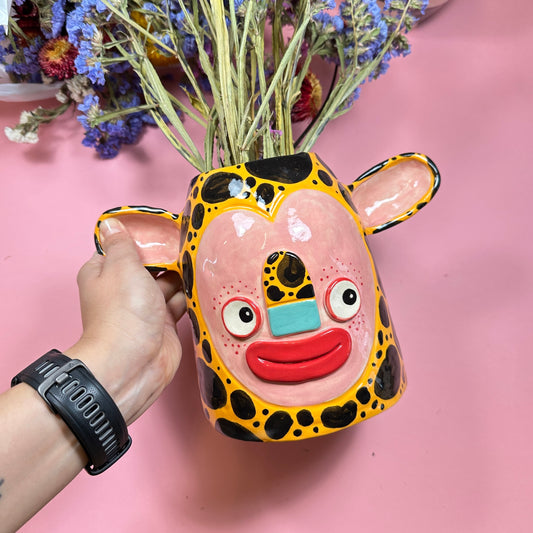 Spotted vase