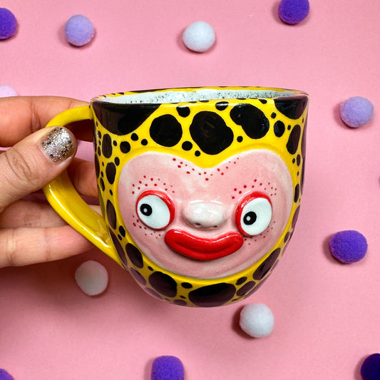 Миниатюрная пятнистая кружка, 210мл