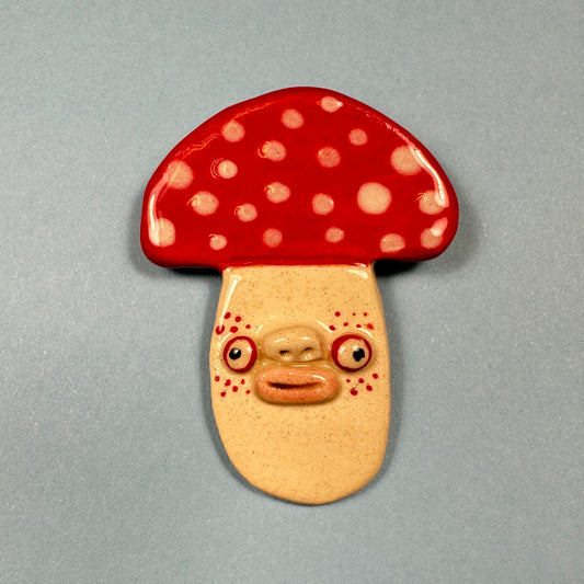 Brooch "Fly Agaric"