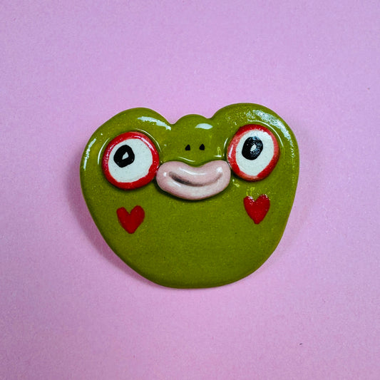 Brooch "Frog"
