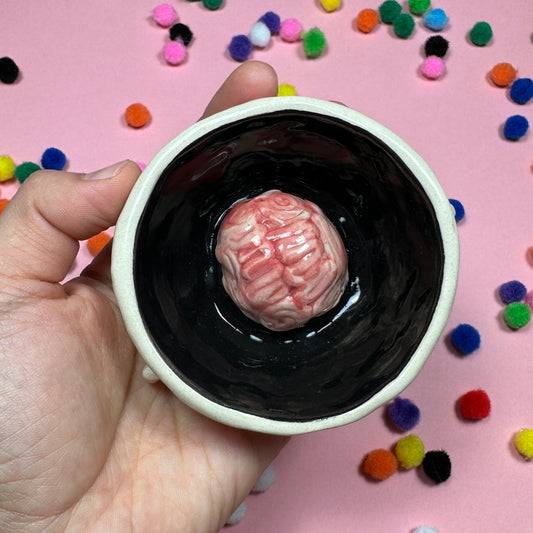 Tea bowl with a brain, 85 ml