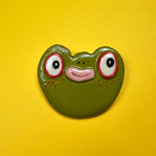 Brooch "Frog"
