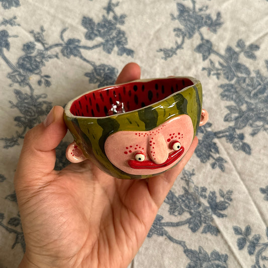 Ceramic tea bowl "Watermelon", 135 ml