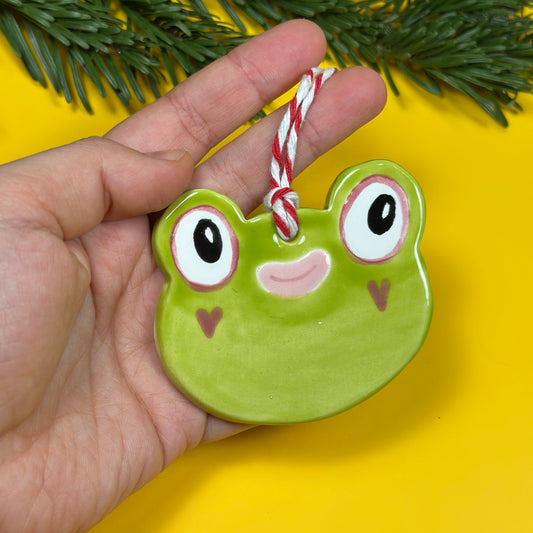Christmas tree toy "Frog"