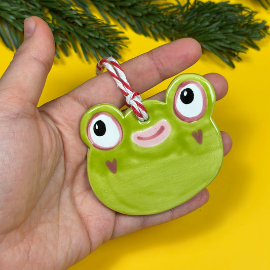 Christmas tree toy "Frog"