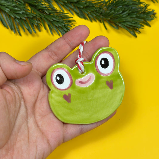 Christmas tree toy "Frog"
