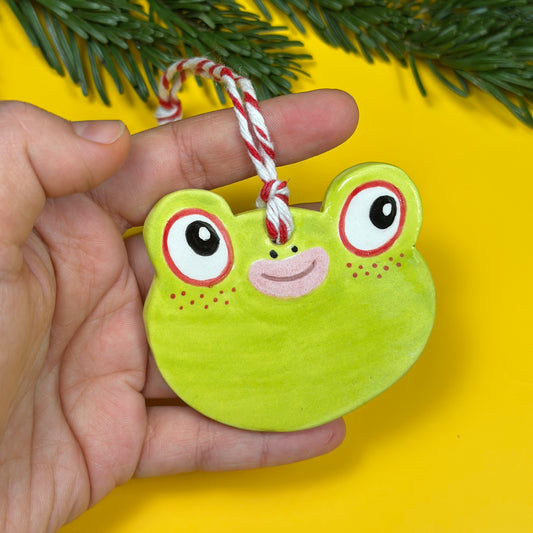 Christmas tree toy "Frog"