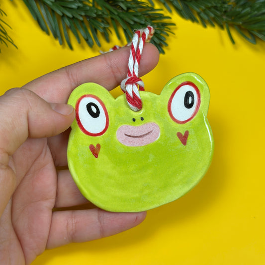 Christmas tree toy "Frog"
