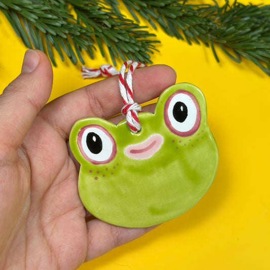 Christmas tree toy "Frog"