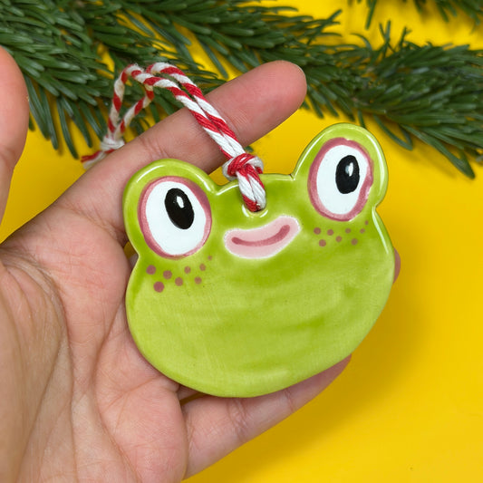 Christmas tree toy "Frog"