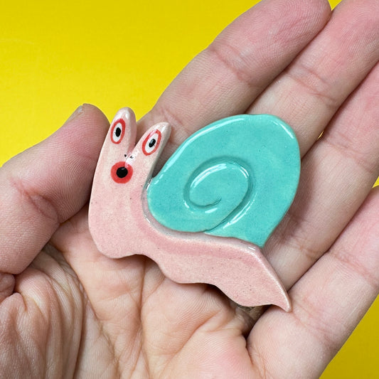 Brooch "Snail"